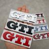 Nuevo emblema GTI de metal 3D para Volkswagen VW (modelo 2026) para maletero trasero. Compatible con Volkswagen VW Golf 4, 5, 6, 7, 8, Polo, Jetta, Tiguan y Pass.