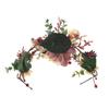 Forest Women Flower Vine Simulated Head Garland Flower Crown Hair Wreaths Hairpins  Festival Party