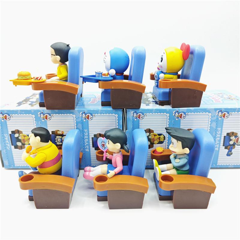 Pvc Doraemon Cinema Series Blind Box Cat Robot Anime Character Figure Toy
