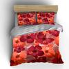 Tropical Floral Three-Piece Set  Kid'S And Adults' Bedroom Decor, Exquisite Three-Piece Bedding Set Gift