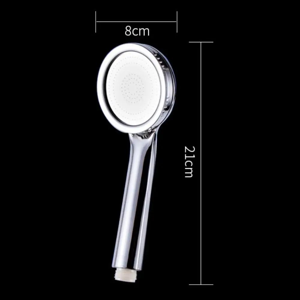 High Pressure Shower Head Handheld Ultra-thin Water Saving Spray Nozzle Wear-resistant Durable Pressurized Shower Head Home