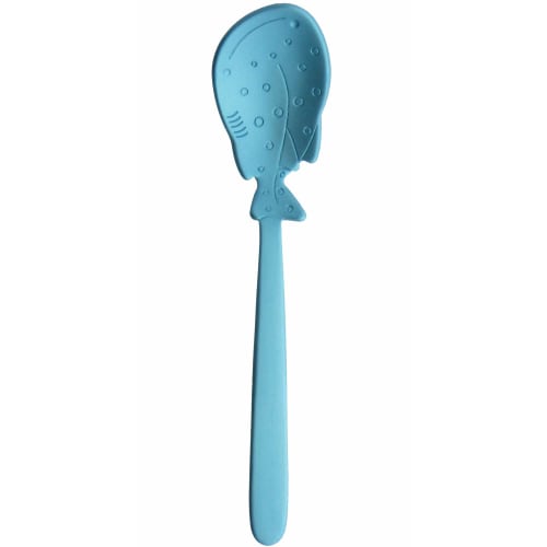

Nagao Tsubame-Sanjo Petit Marine Aluminum Ice Spoon, Light Blue, 11.7cm, Whale Shark Design, Made in Japan