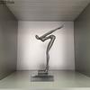 Gymnast Figures Statue Desk Decoration Ornaments Creative Gymnastic Performance Character Metal Sculpture Room Aesthetic Decor