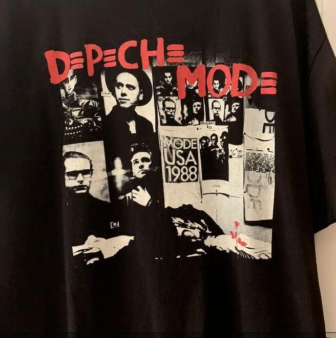 Depeche Mode band Concert Short Sleeve Unisex T-Shirt All Size TT1206