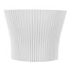 KADAX Flowerpot Flower Pot 11cm Plant Cover Flowerpot Plastic White