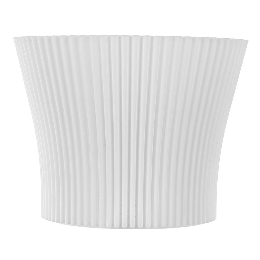 KADAX Flowerpot Flower Pot 11cm Plant Cover Flowerpot Plastic White