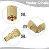 Camping 9/16 To 1/4 Connector Gas Quick Connector Easy To Carry Long-lasting Durability Quick Conversion Reliable Performance