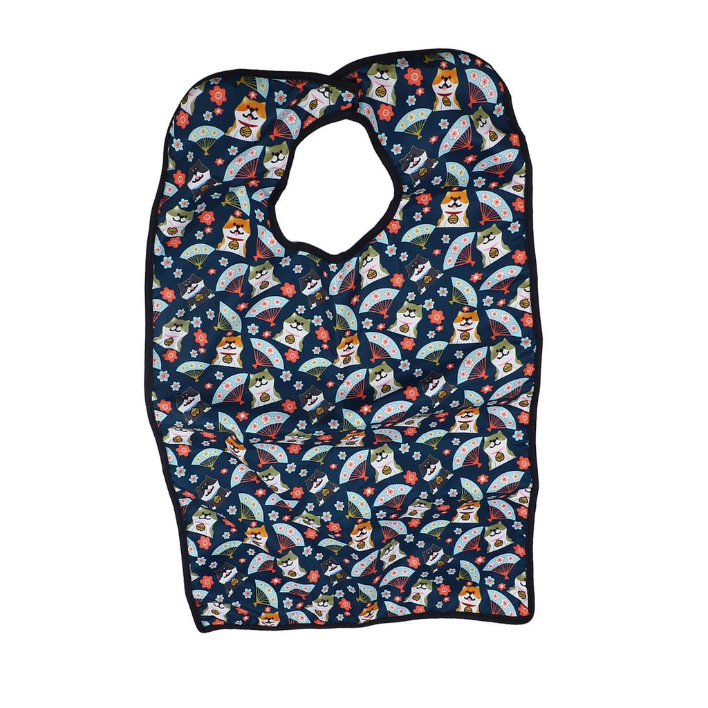 Adult Bib for Elderly Anti Dirty Breathable Soft Reusable Washable   Proof Eating Clothing Protector