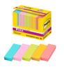 3M Starka 75 x 90 Ark x 20 Post-it Lappar, Klister, Söta, Smala, Pop-Up Lappar, Flerfärgade, 25 mm, Block, 5001SSPOP-AN2