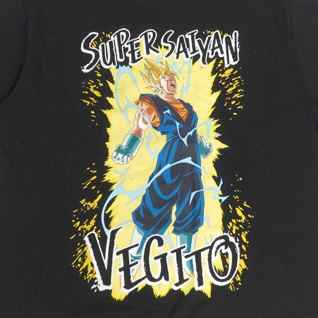 Dragon Super Super Character Goods [Fineplus] T-shirt, Short-sleeved, Ball, Vegito, Saiyan, Merchandise,