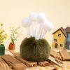 Creative Enoki Bamboo Fungus Plush Mushroom Toy | Wild Mushroom Doll Ornament for Children and Girls Gift