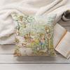 Cartoon Cute PPeter RRabbit Pillow Case Home Decoration Cushion Cover Suitable For Bedroom Car Office Sofa