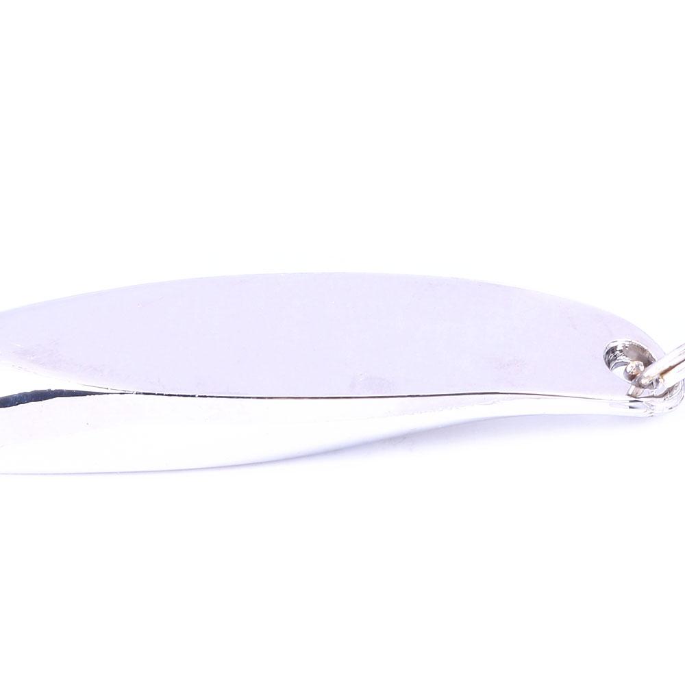 5pcs Fishing Spoons Lure, Casting Trolling Spoon Treble Hooks Metal Fishing Lure Baits Great for Fishing