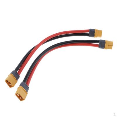 Male / Female Connector Adapter 2P 10AWG XT60 Cable