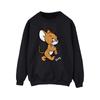 Tom and Jerry Damen Wütende Maus Baumwoll-Sweatshirt