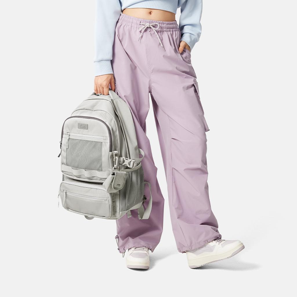 New LiNing Sports Life Collection Polyester Backpack Regular Unisex Light Lime ABSV151-2