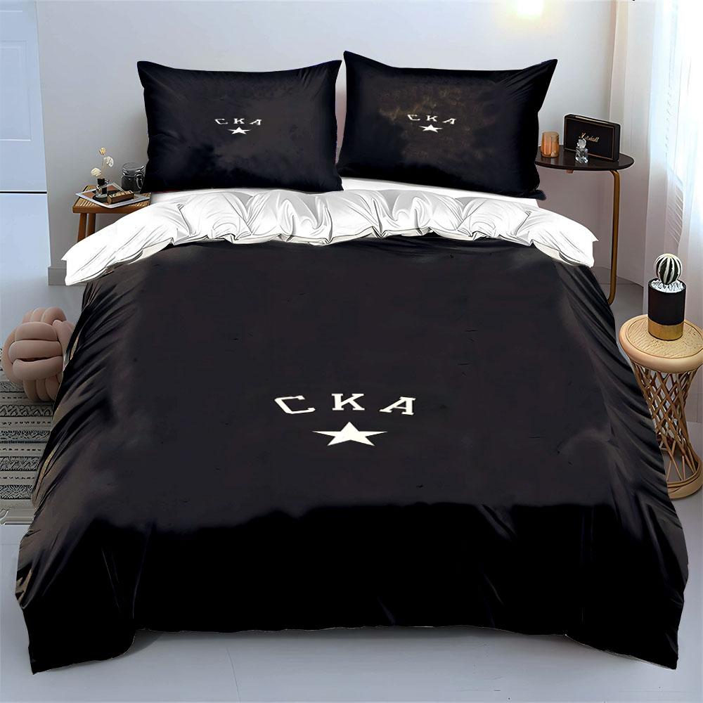 "Dark Blue Star SKA Bedding Design" Print Bedding Set Duvet Cover Pillowcases (1* Duvet Cover 2* Pillowcases Do Not Include Comforter)