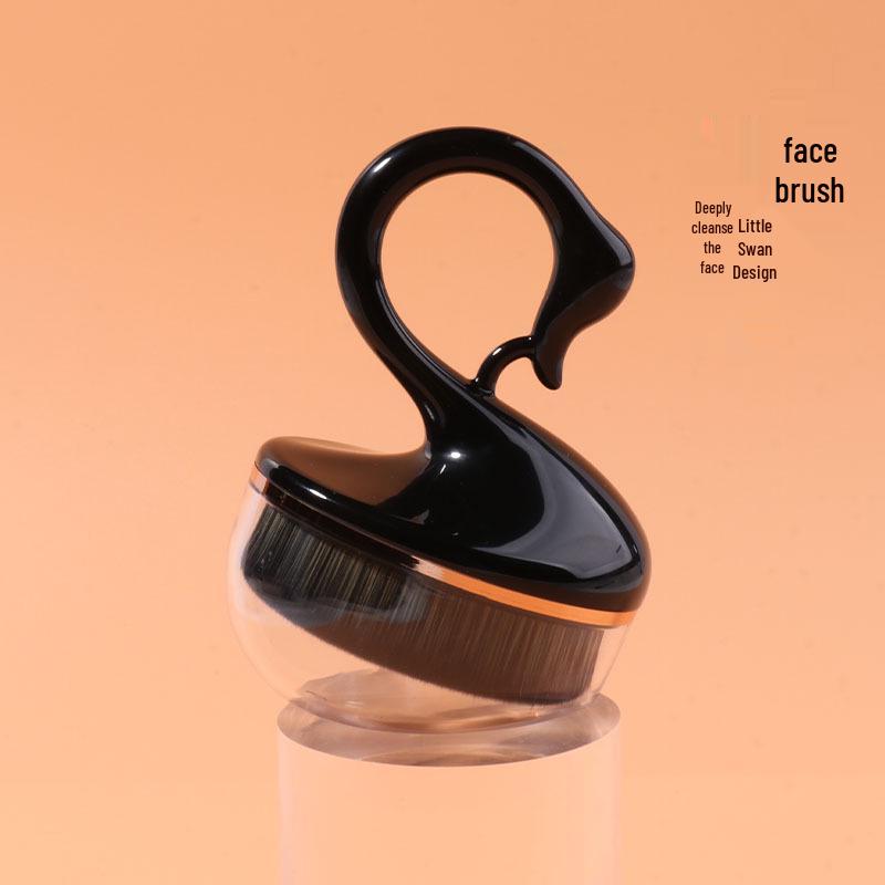 Sihirli Düz Başlı Kapatıcı ve Fondöten Fırçası - Emici Olmayan, Taşınabilir, Çizgisiz Makyaj Aracı