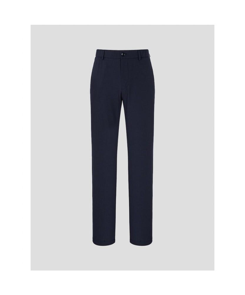 Binpolmen Seersucker Solid Setup Standard Fit Pants Navy