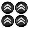 4 Pezzi Adesivi Coprimozzo Centrale Ruota Auto Emblema Copriruota per Citroen C1 C2 C3 C4 C5C6 ELYSEE VTS Xsara C-Crosser Berlingo Jumpy