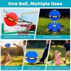 Fantastic Magic Ball, Magic Meta Ball, Magics Bouncing Balls, Dual Form Freely Switchable, Magics Bouncing Balls with 6 Light, Parent-Child Interactiv