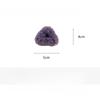 2pcs plush color triangle small grab clip cute cat ears hair claws forehead broken hair bangs clip lamb hair accessories