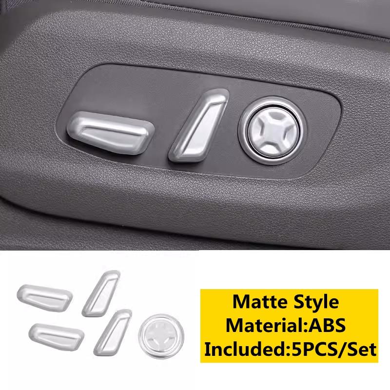 Seat Adjustment Decoration Panel Cover Trim Fit For Kia Sportage NQ5 - 2025 ABS / Stainless Steel Car Accessories
