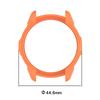 For Garmin Forerunner 265S Watch Case Hollow Armor Quick Release Soft TPU Watch Cover