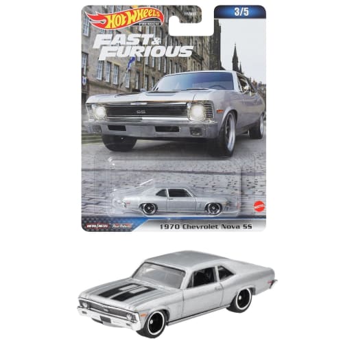 

Hot Wheels Форсаж - Chevrolet Nova SS 1970 года (3 года и старше) HNW54