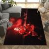 Passion Football Celebration Area Rug Perfect for Dining Room Entryway Playrooms Study Room Anti-slip Rug Office Home Decor Wedding Party Gift