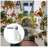 New With Screw Lights Hook Plastic Black White String Light Hangers Garage Hooks Indoor And Outdoor