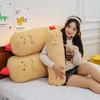 Tempura Shrimp Plush Pillow - Cute Long Dorm Bed Buddy