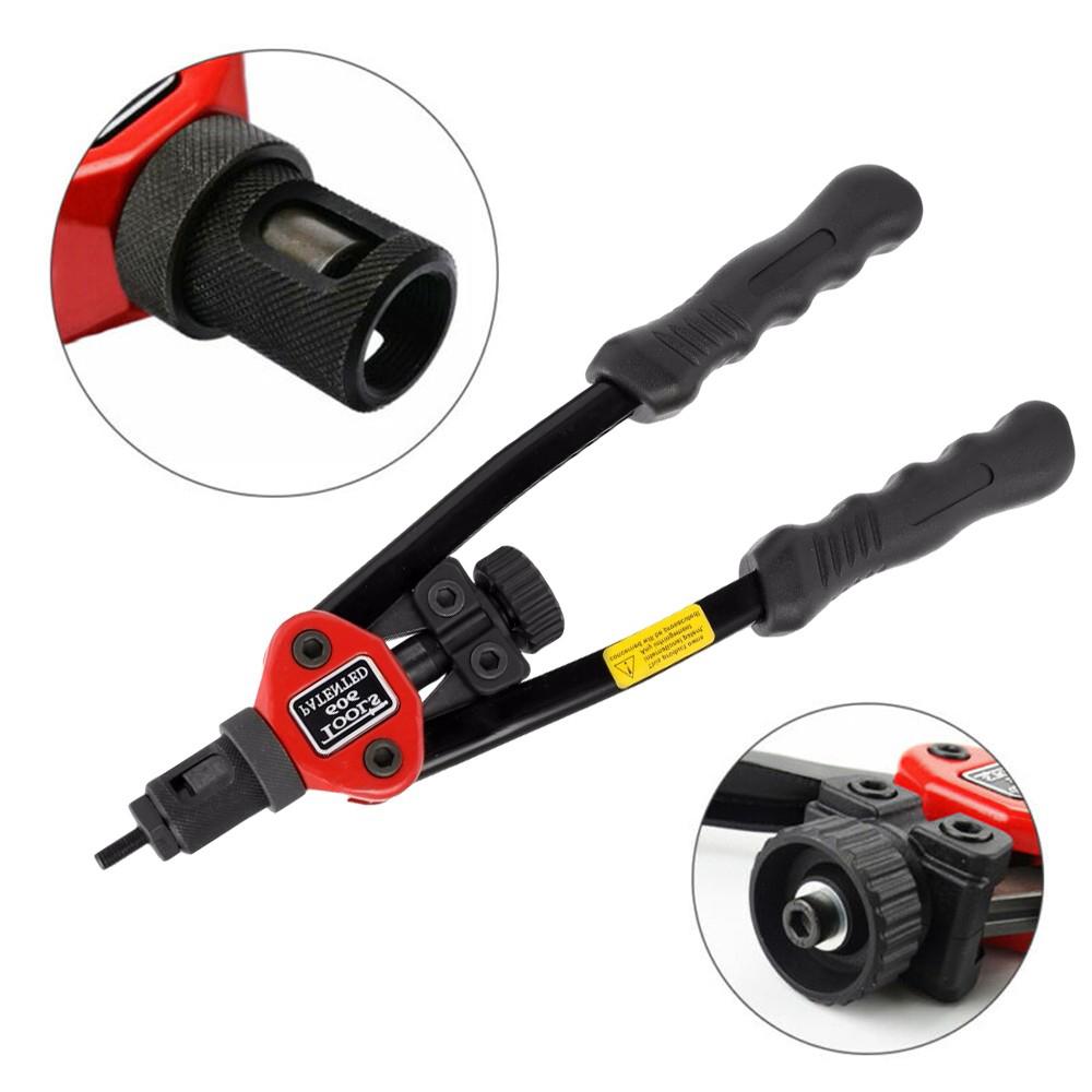 Riveter Gun Tool Hand Riveter Interchangeable Mandrel Insert Threaded Nut Rivet Drilling Rivet Tool M3-M12 Spare Part