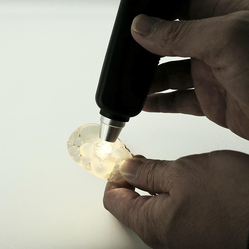 Rechargeable 30X Handheld Magnifying Glass with Led Lights Illuminated Magnifier 3 Light Modes Scale Jewelry Loupe for Seniors