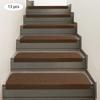 Non-Slip 13-Piece Stair Treads, 55x20cm Carpet Mats, Anti-Skid Floor Step Pads, Indoor Staircase Rug Grippers for Wooden Steps