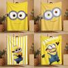 CARTOON M-MinionsS Blanket Throw Super Cosy Plush Living Room Sofa Couch Childish Birthday Gifts