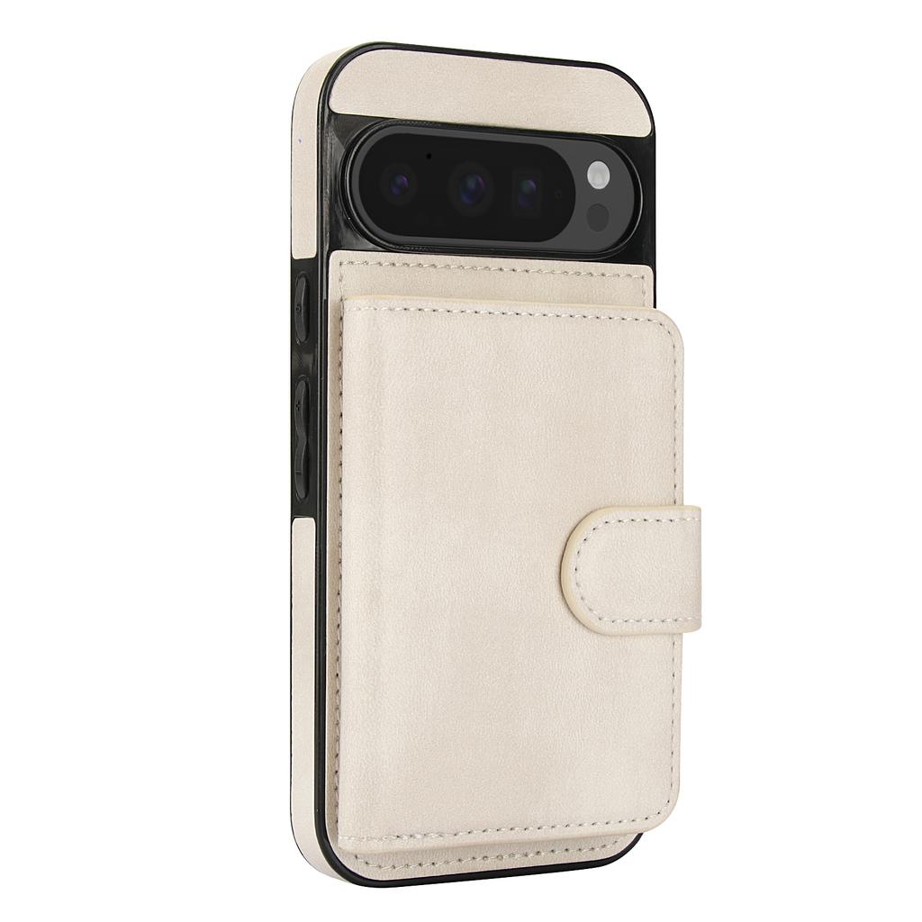 2IN1 Detachable Magnetic Leather Case For Google Pixel 9 Pro XL 9A 8A 8 Pro Magsafe Wireless Charge Wallet Card Packs Cover Capa