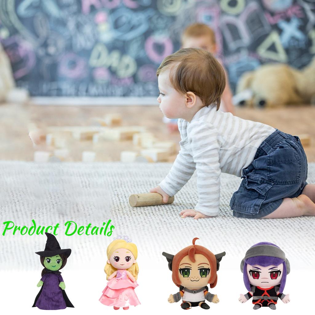 Plush Doll, Toy Gift, Cartoon , Children's Rag Doll, Children's Gift Pillow