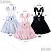 Overall Dress Jirai Kei Maid Cosplay Costume Kawaii Underground Idol Cute JK Dress Girl Women Christmas Holloween