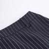Spring 2026 Striped Halterneck Slim-Waisted Two-Piece Suit: Top & Skirt