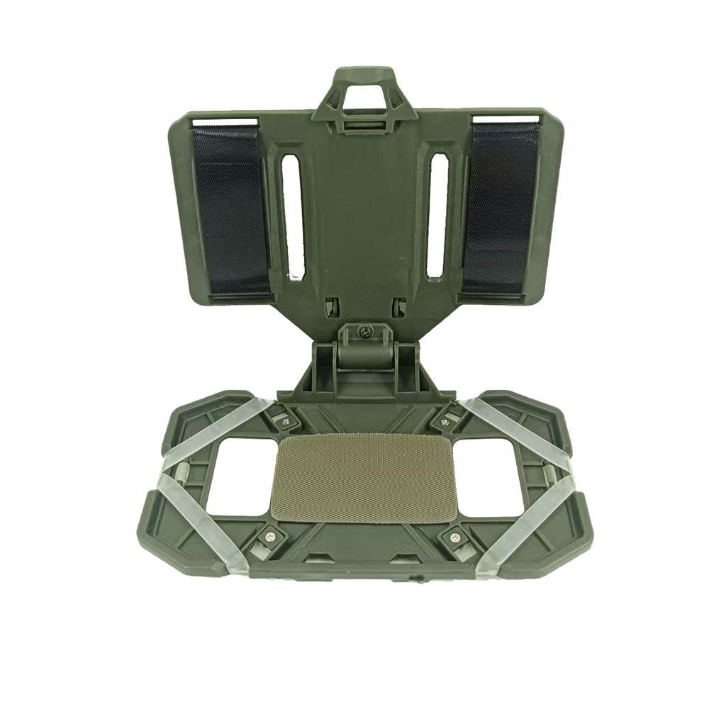 Taktischer MOLLE Handyhalter Faltbare Navigationsplatte Handy Ausrüstung Airsoft Jagdweste Zubehör