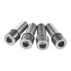 Titanium Ti Bolt M7 x 20mm Allen Head with Washers Bike Scewrs Pack of 4
