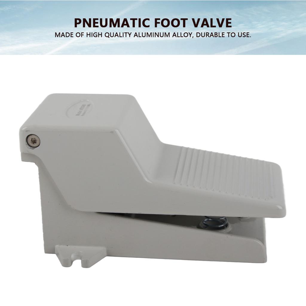 G1 4 2 Position 5 Way Pneumatic Foot Press Control Aluminum Alloy Pedal Valve