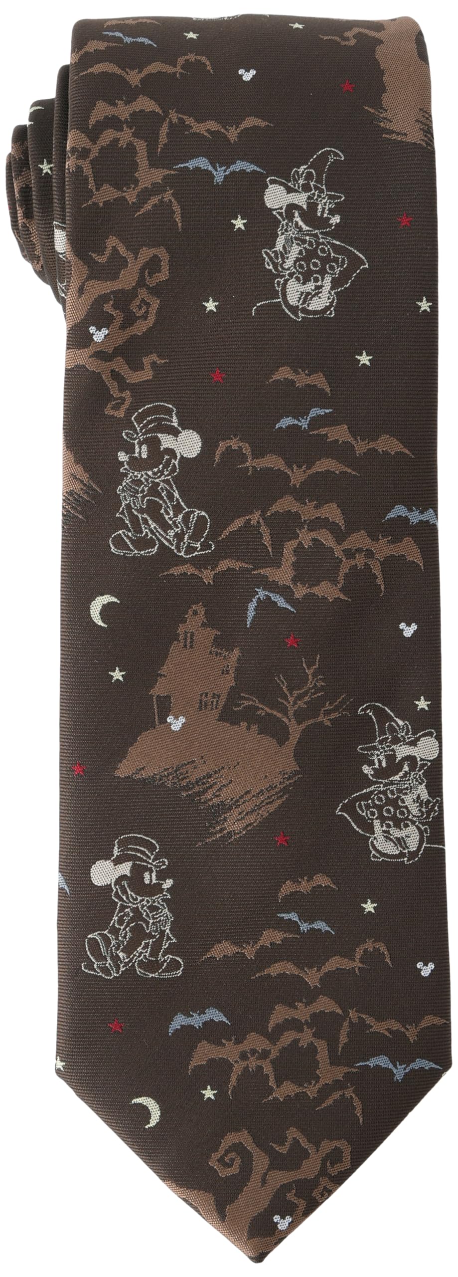 

Галстук Disney Микки Маус DNWW75436 Коричневый, Галстук для Хэллоуин-вечеринки, Подарок с персонажем