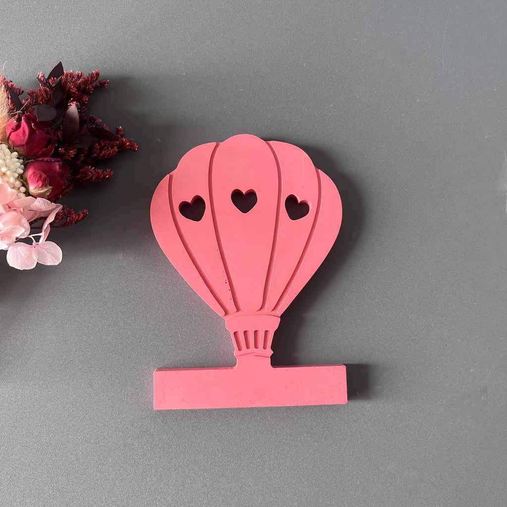 Romantischer Heißluftballon Silikonform Sommer Ballon Gips Ornamentform Umgebungslicht Heißluftballon Einsatz Tropfform