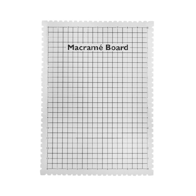

Large Macrames Board Macrames Project Board Grids Braiding Board 39x29x5cm for Braiding Cording Bracelet 1