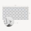 Panel Winylowy Z Nadrukiem - Dekoracja Do Sypialni 120X60 Cm Geometria W Kwadratach