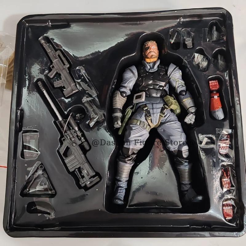 Kaiyodo Metal Gear Solid Venom Snake Action Figure Revoltech The Phantom Pain Snake Figurine PVC Movable Collection Model Toys