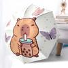 Capybara Themed Travel Umbrella-8 Ribs Automatic Opening and Closing, Portable Folding Design, Compact and Stylish Umbrella Suitable for Out