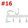 500PCS Fly Hook Nymph Bug Shrimp Pupae Larvae Caddis Fly Tying Fish Hooks #10 #12 #14 Gold Bronze Sharp Wholesale